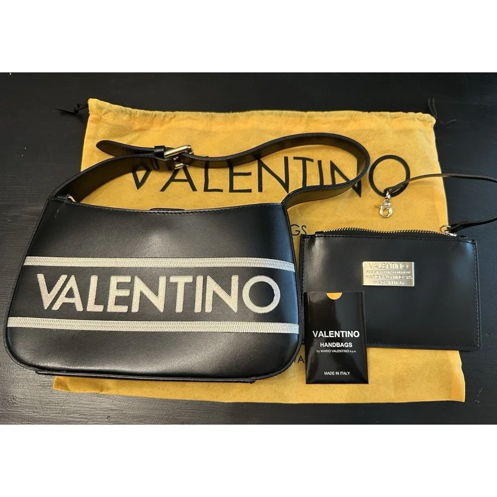 *Valentino By Mario Valentino‎ Kai Lavoro Shoulder Bag ~ VA3123